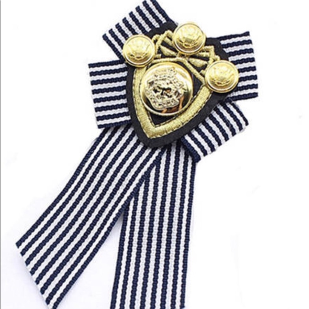 Vintage Brooch British  Navy Anchor